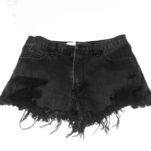 Abercrombie and Fitch High Rise Shorts